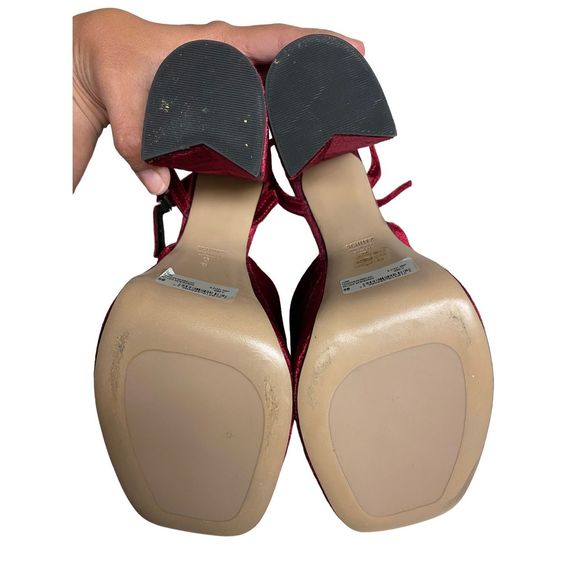 Schutz Luan Pump in Bordo Size 8 NIB - Picture 6 of 7